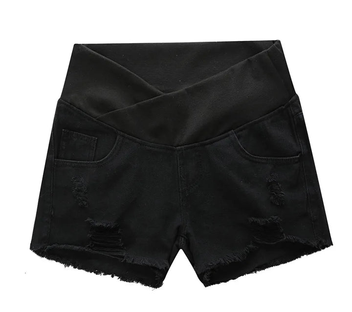 Short de grossesse déchiré