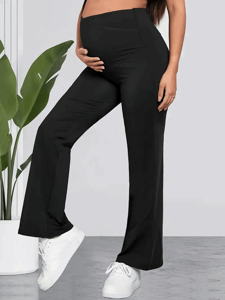 Pantalon de grossesse jambes évasées