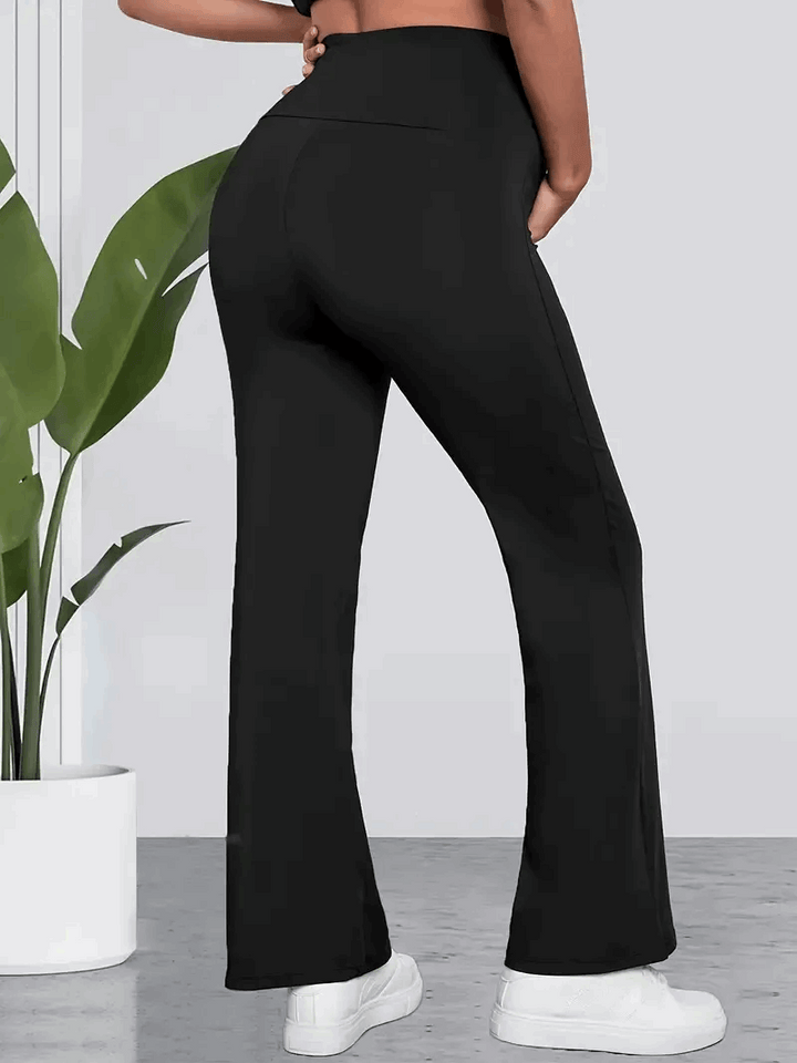 Pantalon de grossesse jambes évasées