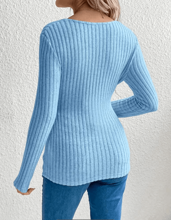 Pull de grossesse en tricot manches longues