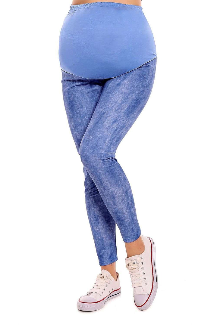 Legging de grossesse effet jean