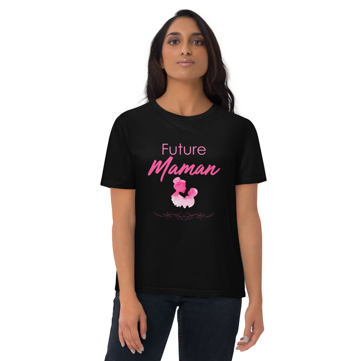 T-shirt "future maman" en coton biologique