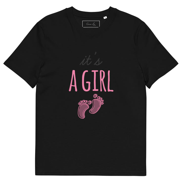 T-shirt en coton "It's a girl"