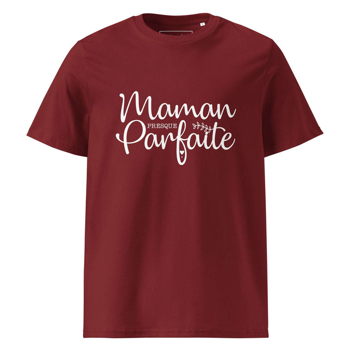 T-shirt en coton biologique "Maman presque parfaite"