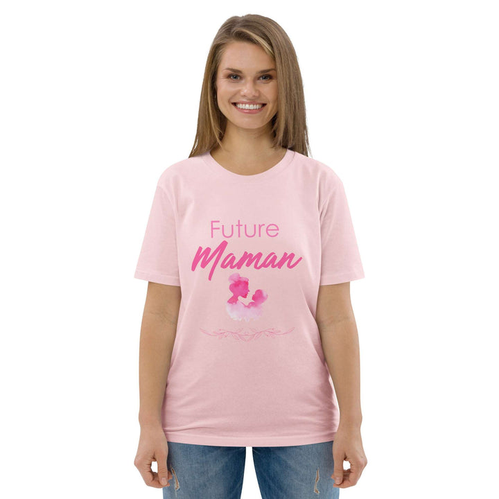 T-shirt "future maman" en coton biologique