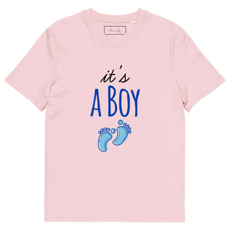 T-shirt en coton biologique "It's a boy"
