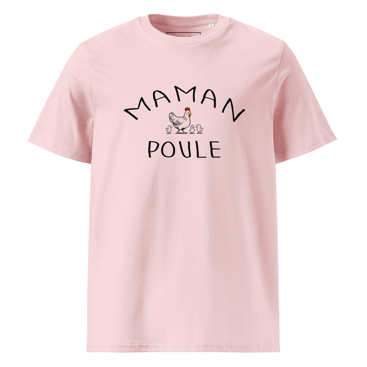 t-shirt en coton design "maman poule"