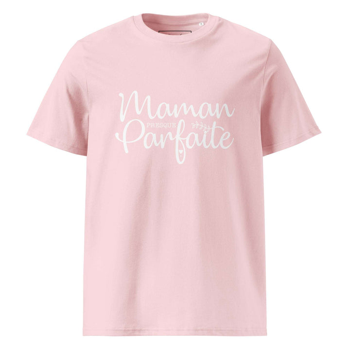 T-shirt en coton biologique "Maman presque parfaite"