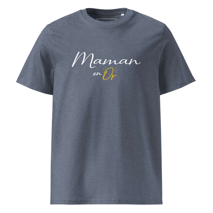 T-shirt en coton "maman en or"