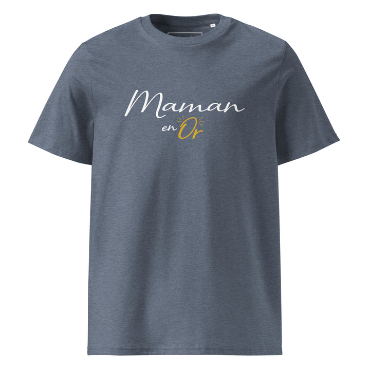 T-shirt en coton "maman en or"
