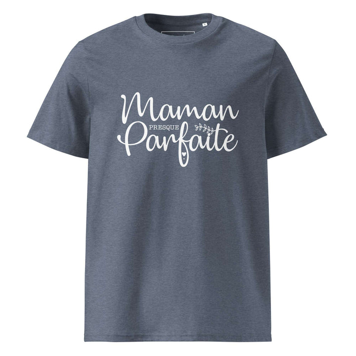 T-shirt en coton biologique "Maman presque parfaite"