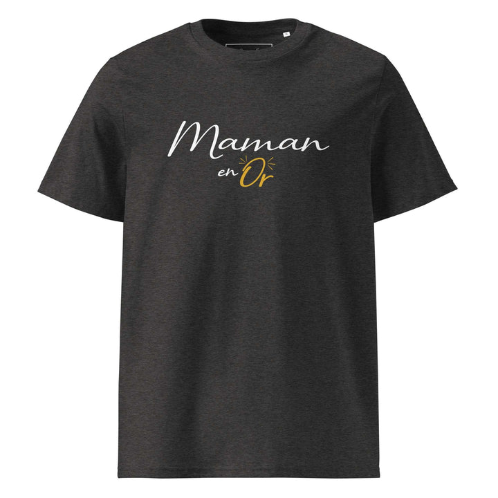 T-shirt en coton "maman en or"