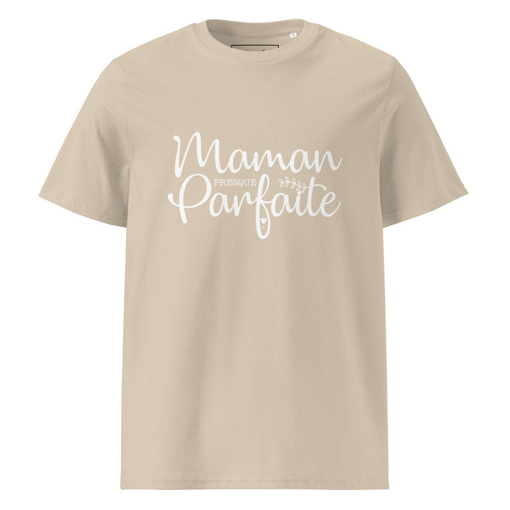 T-shirt en coton biologique "Maman presque parfaite"