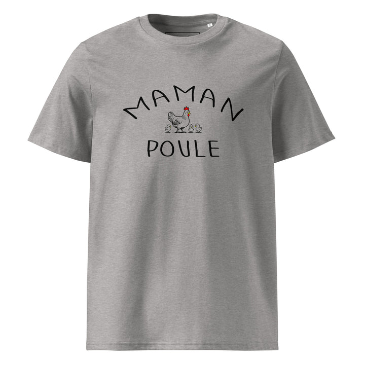 t-shirt en coton design "maman poule"