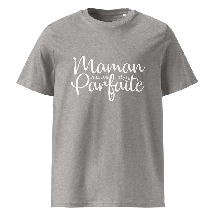 T-shirt en coton biologique "Maman presque parfaite"
