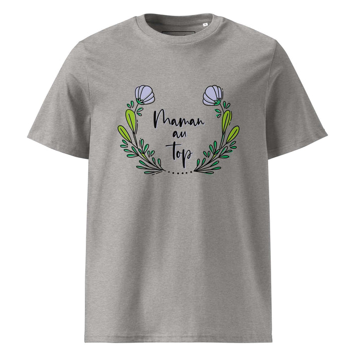 T-shirt en coton biologique "Maman au top"