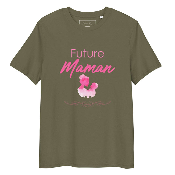 T-shirt "future maman" en coton biologique