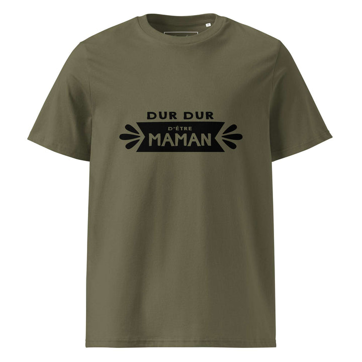 T-shirt en coton biologique "Dur d'être maman"