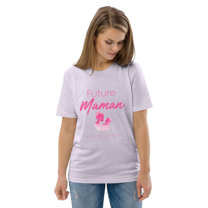 T-shirt "future maman" en coton biologique