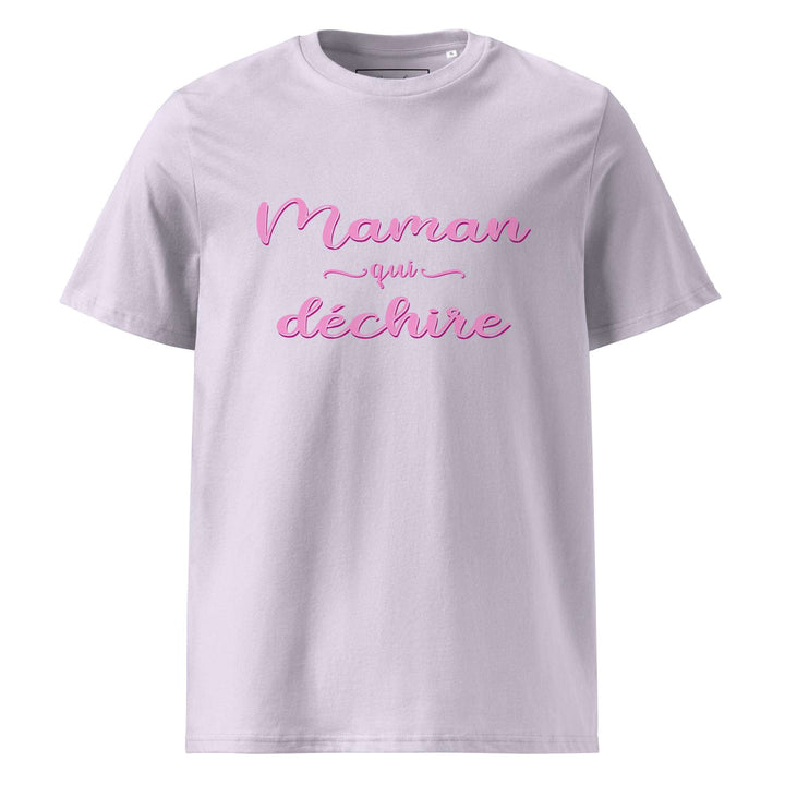 T-shirt en coton "maman qui déchire"