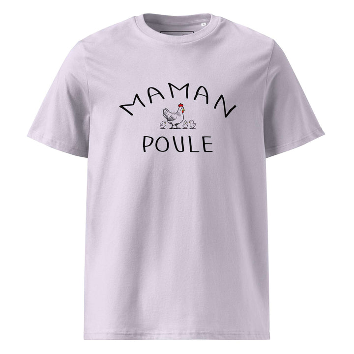 t-shirt en coton design "maman poule"