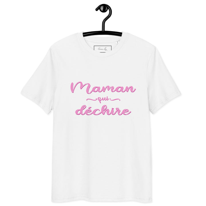 T-shirt en coton "maman qui déchire"